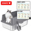 XXL Stainless Steel Cat Litter Box with Lid – High Sides, Low Entry, Easy to Clean, Odor-Free, Anti-Leak | Buy 2 & Save $10