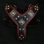 The "Eros" harness black & red