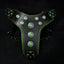 ''Bijou'' harness Black & Green for big dogs