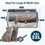 XXL Stainless Steel Cat Litter Box with Lid – High Sides, Low Entry, Easy to Clean, Odor-Free, Anti-Leak | Buy 2 & Save $10