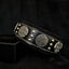 The "Maximus" collar 2.5 inch wide black & silver