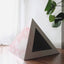 'Rose Quartz' Cardboard Cat Pyramid