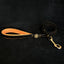 ''Bijou'' harness Black & Orange for big dogs