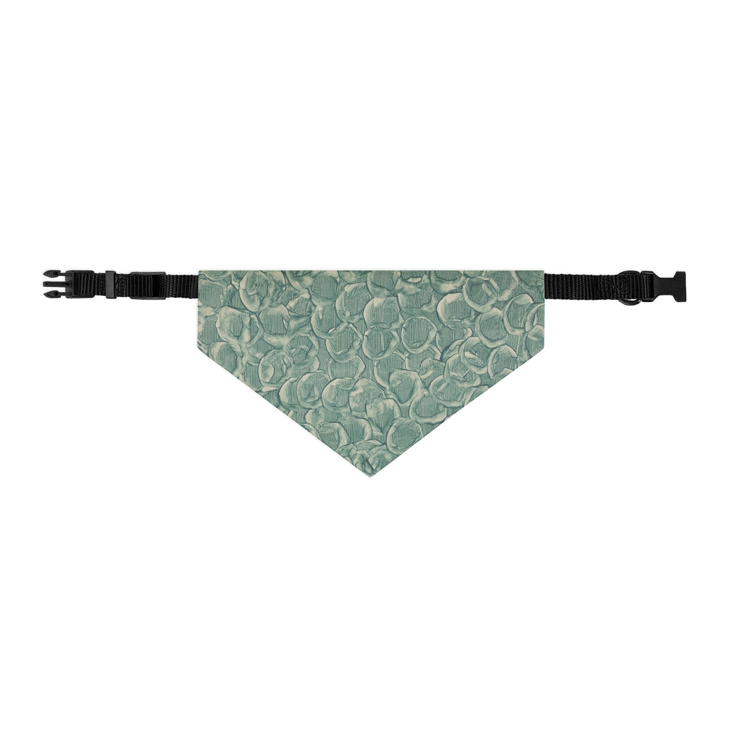Sebastian & Clementine Green Paint Bandana Collar for Dogs and Cats