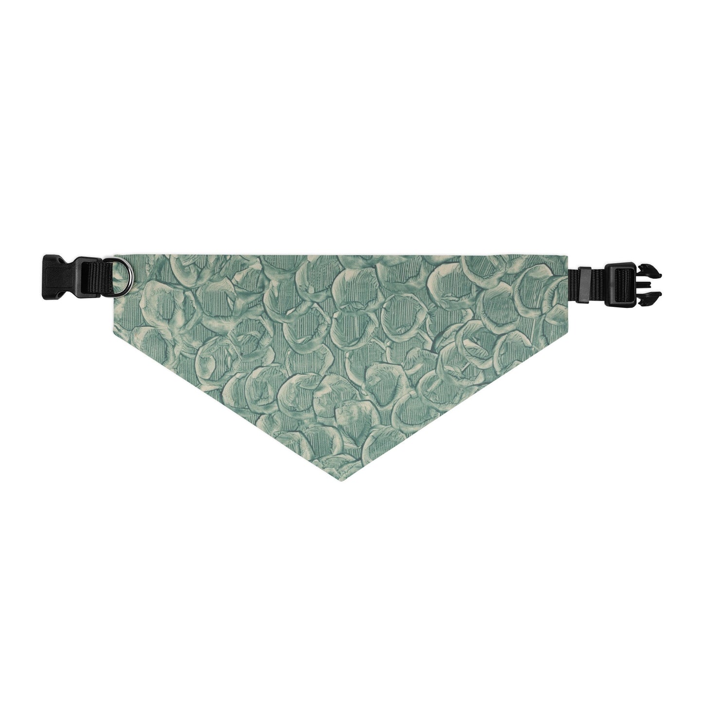 Sebastian & Clementine Green Paint Bandana Collar for Dogs and Cats