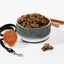 Sebastian & Clementine Gray Circles Pet Bowl
