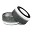 Sebastian & Clementine Gray Circles Pet Bowl
