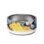 Sebastian & Clementine Yellow and Blue Pet Bowl