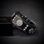 The "Maximus" collar 2 inch wide black & silver